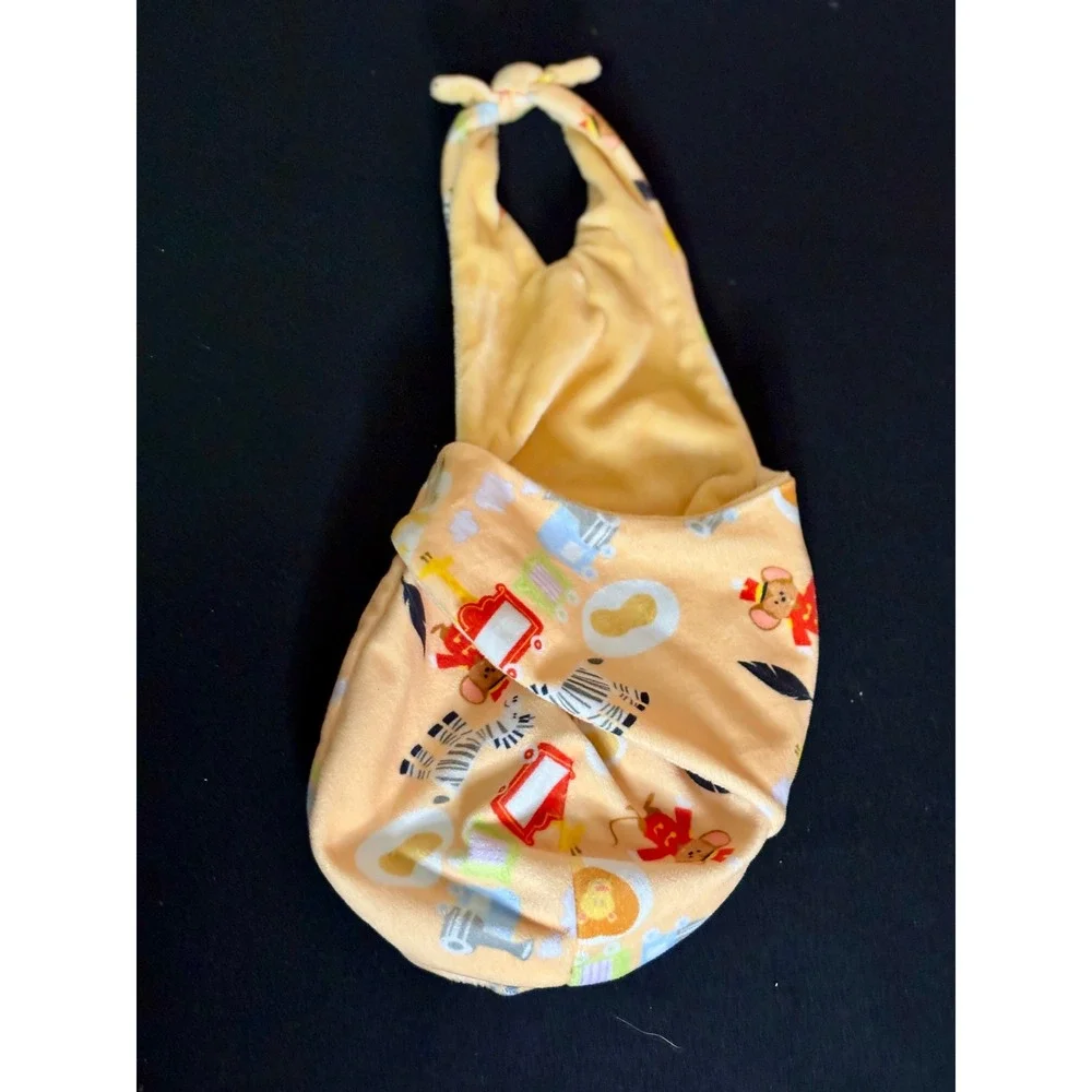Disney Parks Dumbo Babies Plush Stuffed Animal with Removable Swaddle Pouch 10in